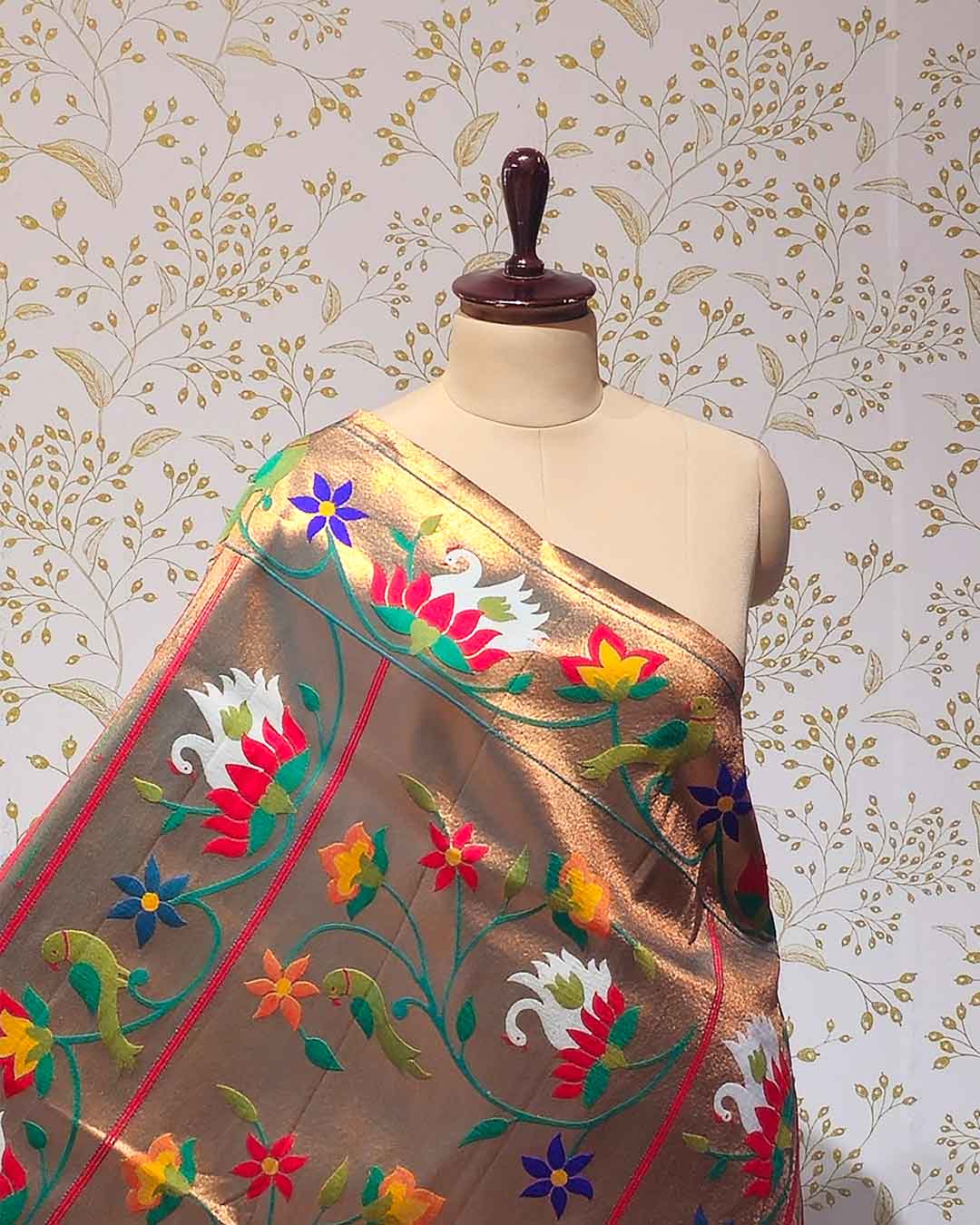 Rajhans Paithani Soft Silk Saree Lightweight Weave | Wedding & Festive Wear