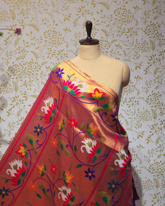 Rajhans Paithani sari