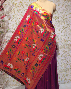 Rajhans Paithani Soft Silk Saree Lightweight Weave | Wedding & Festive Wear