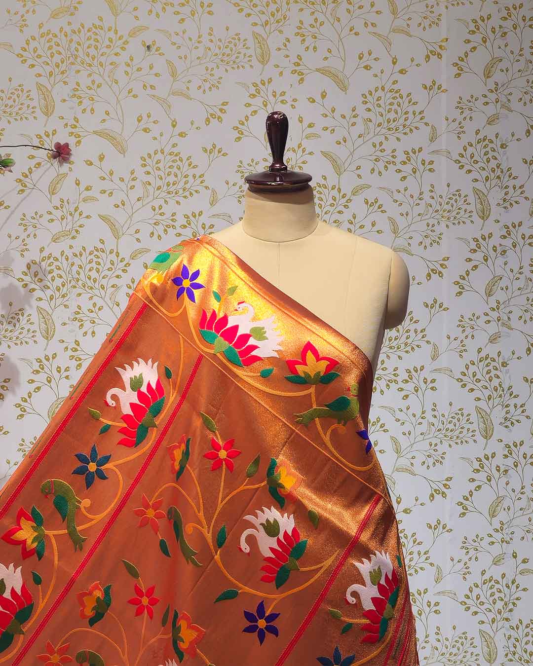 Rajhans Paithani Soft Silk Saree Lightweight Weave | Wedding & Festive Wear