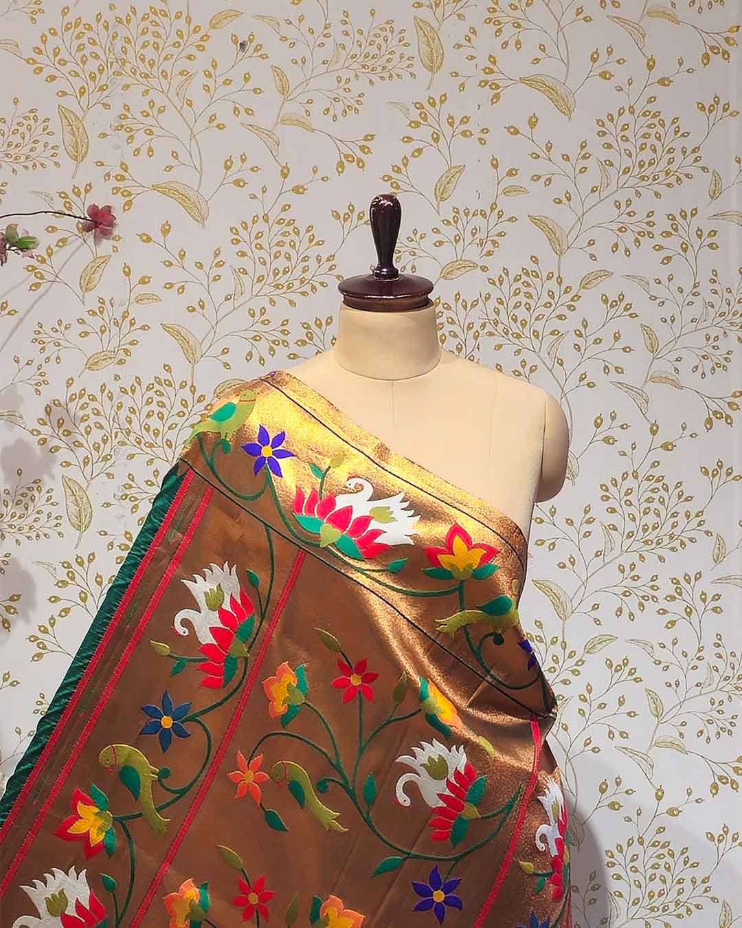 Rajhans Paithani Soft Silk Saree Lightweight Weave | Wedding & Festive Wear