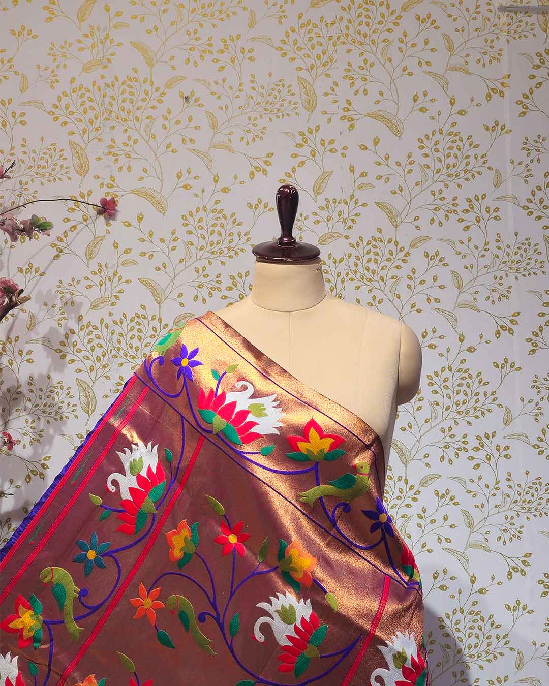 Rajhans Paithani Soft Silk Saree Lightweight Weave | Wedding & Festive Wear