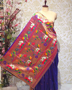 Rajhans Paithani Soft Silk Saree Lightweight Weave | Wedding & Festive Wear