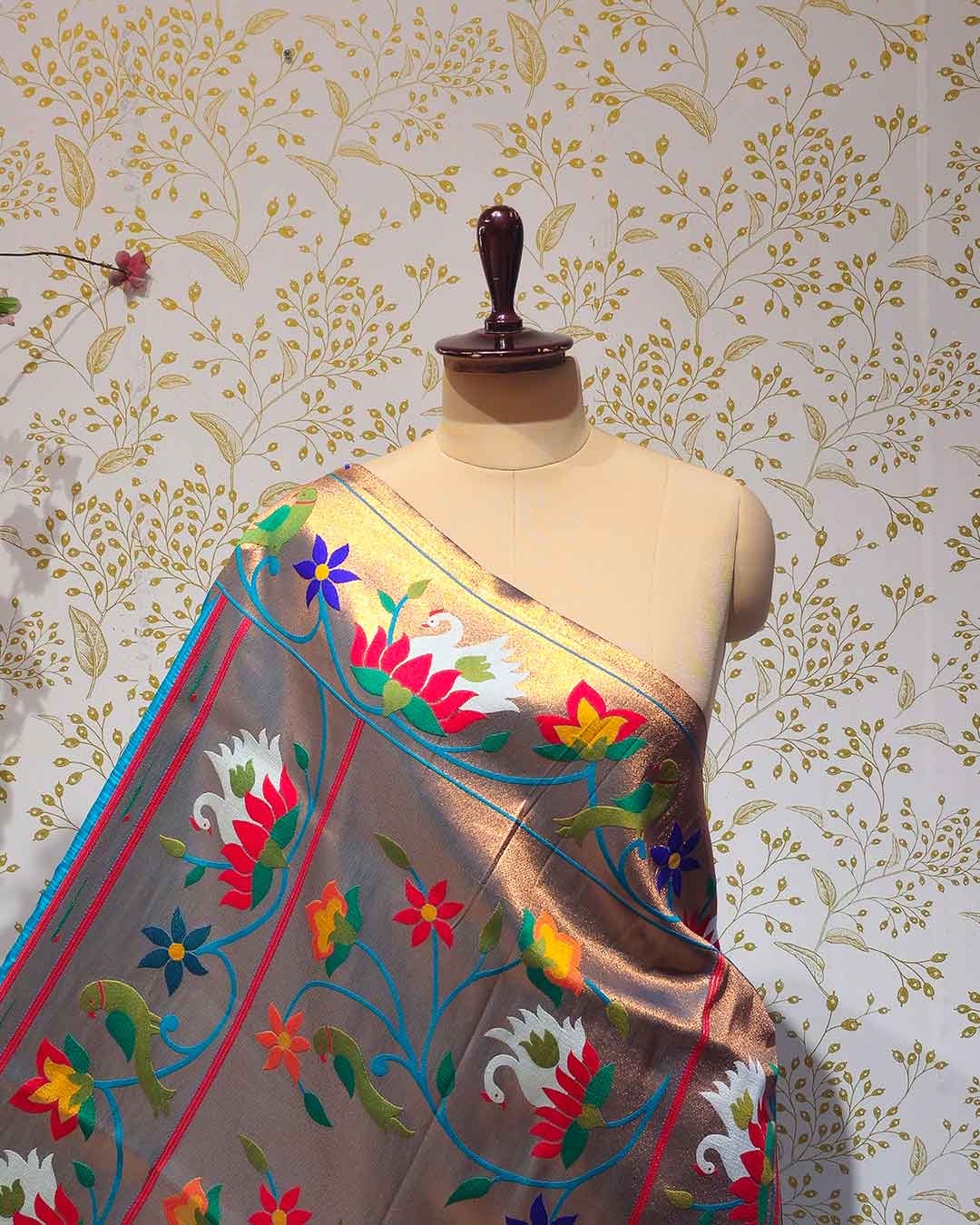 Rajhans Paithani Soft Silk Saree Lightweight Weave | Wedding & Festive Wear