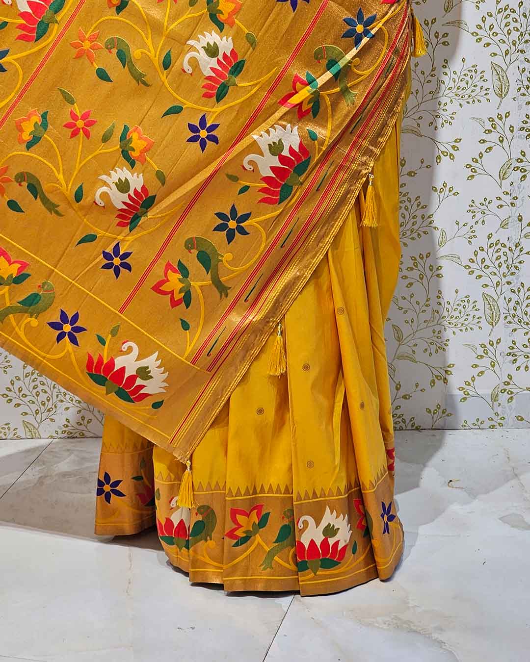 Rajhans Paithani Soft Silk Saree Lightweight Weave | Wedding & Festive Wear