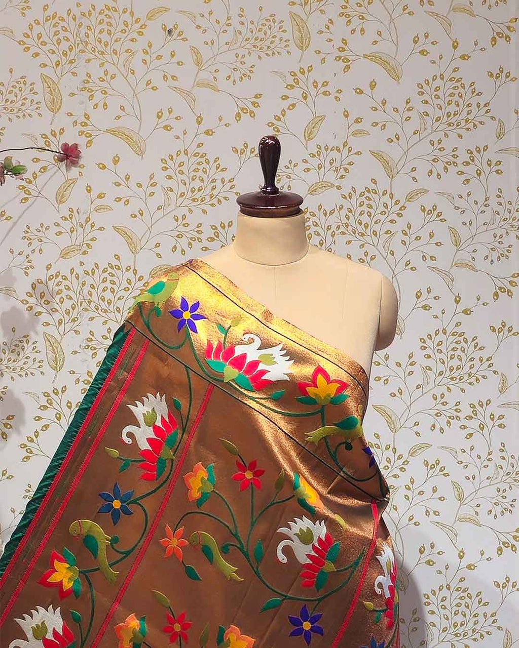 Rajhans Paithani Soft Silk Saree Lightweight Weave | Wedding & Festive Wear