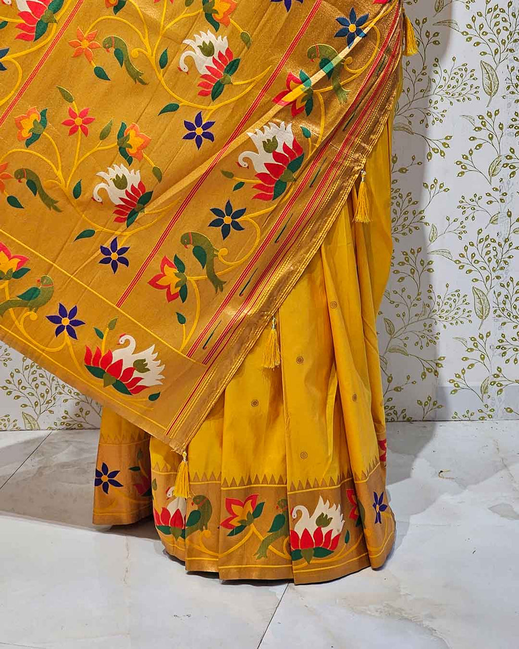Rajhans Paithani Soft Silk Saree Lightweight Weave | Wedding & Festive Wear