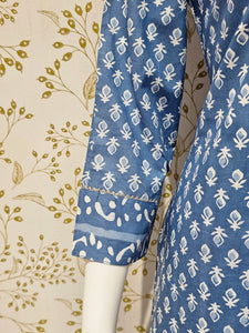 Elegant Rayon Kurta Set Digital Printed Kurta with Embroidered Details & Cotton Dupatta