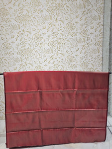 Banarasi Soft Silk Saree  Silver Floral Border & Designer Pallu