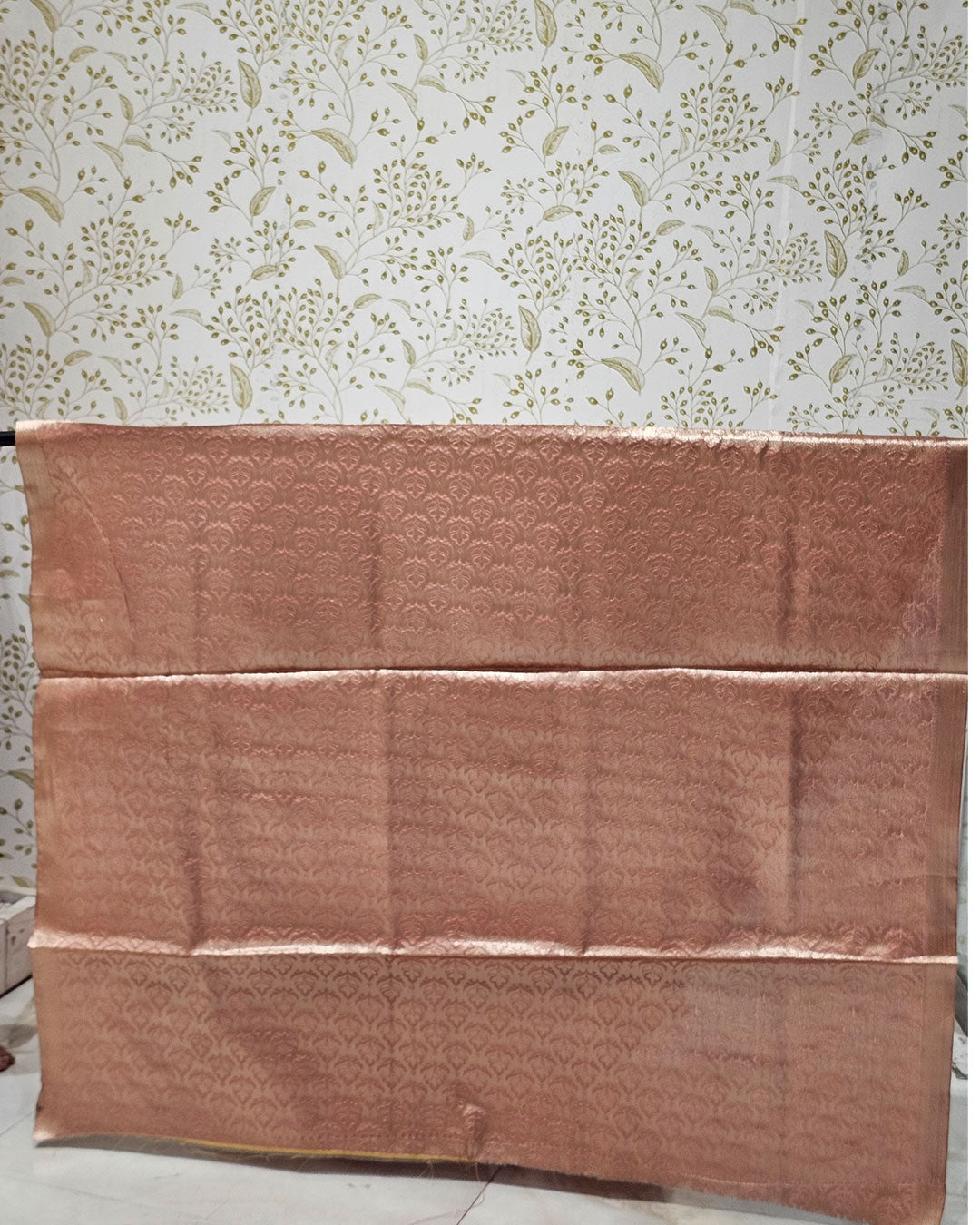 Tissue Kanjivaram Saree  Mandala Butti Design with Brocade Pallu