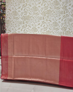 Tissue Kanjivaram Saree All Over Brocade with Designer Border & Zari Pallu